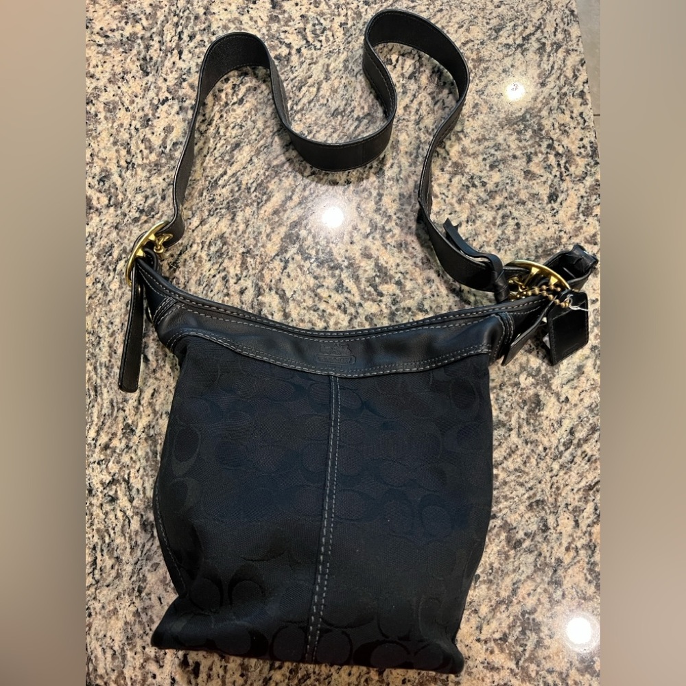 Coach Black Shoulder Bag